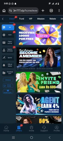 3rr777 game features