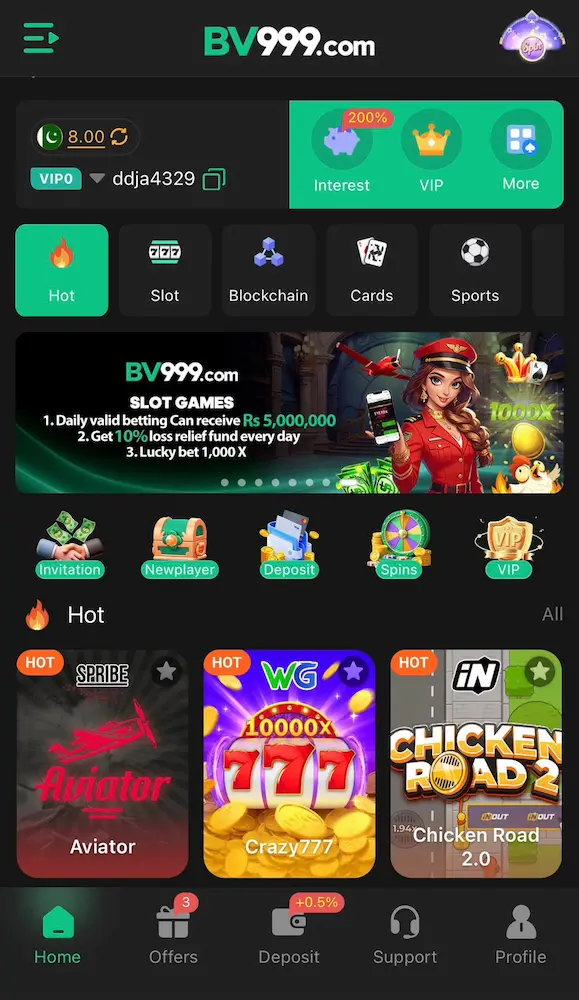 BV999 Game APK Android